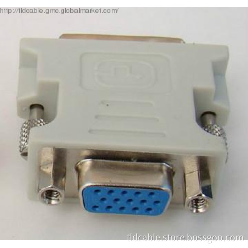 high quality DVI 24+1 M to VGA F Adapter